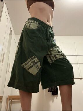 vintage wide leg crop pants